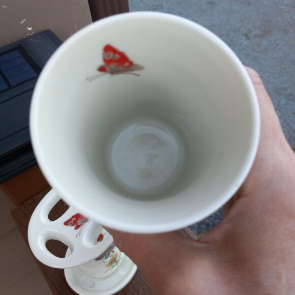 VintagTakahashi San Francisco Butterfly Bathroom Cup Soap Dish Toothbrush Holder - Picture 7 of 16